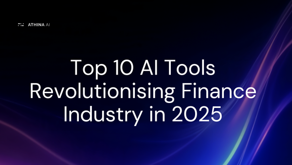 Top 10 AI Tools Revolutionizing Finance Industry in 2025