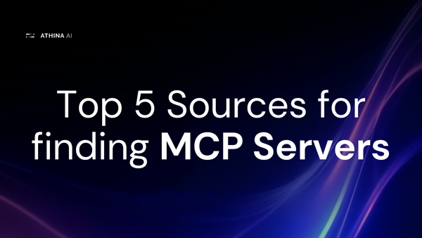 Top 5 Sources for finding MCP Servers